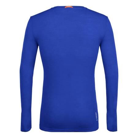 Longsleeve trekkingowy męski Salewa ZEBRU FRESH niebieski 00-0000028347_8620