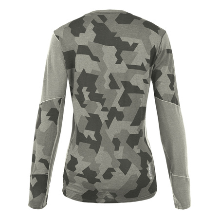 Longsleeve treningowy damski Salewa CRISTALLO WARM szary 00-0000028206_0624