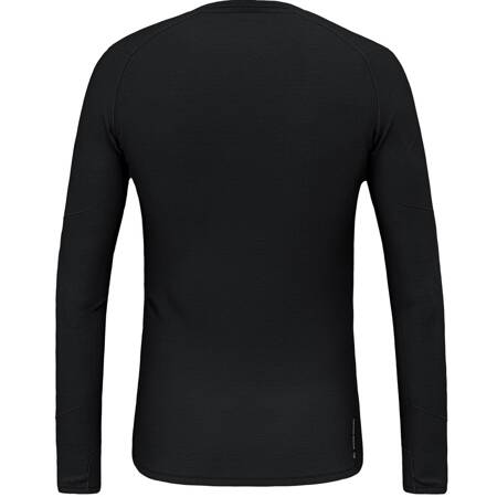 Longsleeve treningowy męski Salewa CRISTALLO WARM czarny 00-0000028205_0911