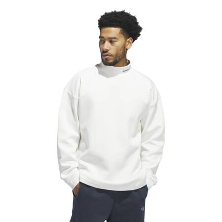 Longsleeve unisex adidas MOCK NECK biały IY7377