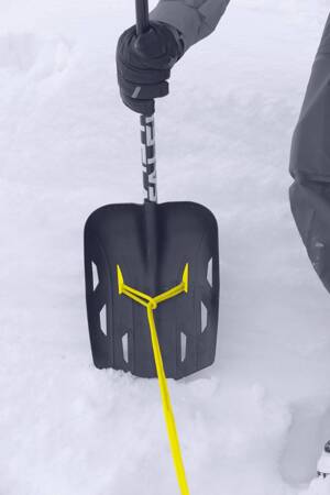 Łopata lawinowa unisex Salewa SCRATCH SL SHOVEL żółta 00-0000002625_0240