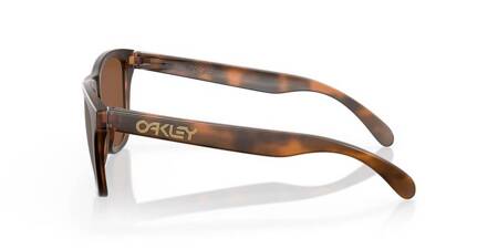 Okulary przeciwsłoneczne unisex Oakley FROGSKINS brązowe OO9013-C5