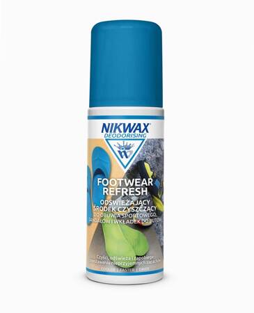 Płyn czyszczący do obuwia sportowego Nikwax FOOTWEAR REFRESH 125ML 721P01