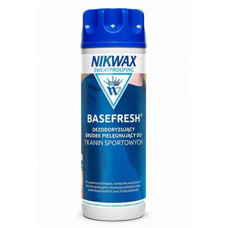 Płyn pielęgnujący do tkanin sportowych Nikwax BASE FRESH 300ML 1F1P01