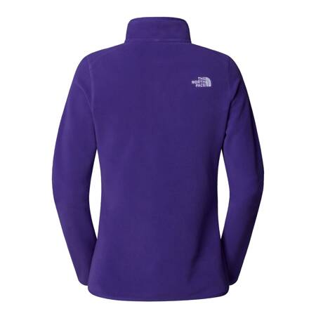 Polar damski The North Face 100 GLACIER 1/4 ZIP fioletowy NF0A855MNL4