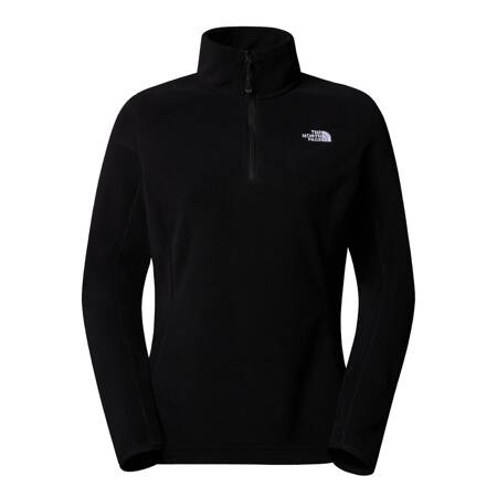 Polar damski The North Face RESOLVE FLEECE 1/4 ZIP czarny NF0A4SVX4H0