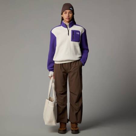 Polar damski The North Face YUMIORI 1/4 ZIP fioletowy NF0A88439IA