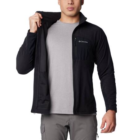 Polar męski Columbia KLAMATH RANGE FULL ZIP czarny 2013604010