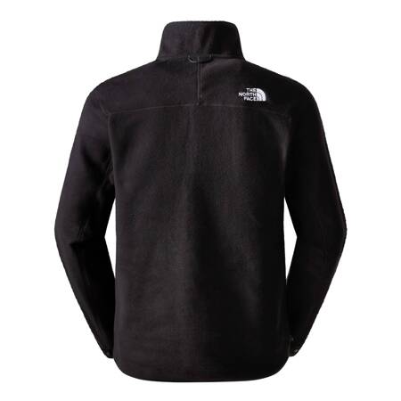 Polar męski The North Face 100 GLACIER FULL ZIP czarny NF0A855XJK3