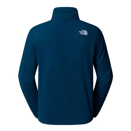 Polar męski The North Face 100 GLACIER FULL ZIP granatowy NF0A855X1NO