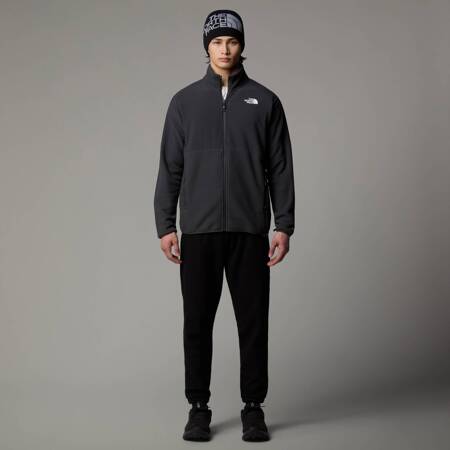 Polar męski The North Face GLACIER HEAVYWEIGHT FULL ZIP szary NF0A89JG03B