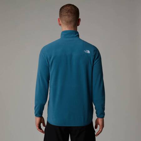 Polar męski The North Face RESOLVE FLEECE 1/4 ZIP niebieski NF0A4M9TQ31