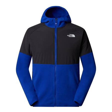 Polar z kapturem męski The North Face GLACIER HEAVYWEIGHT FULL ZIP HD niebieski NF0A89JJJL1