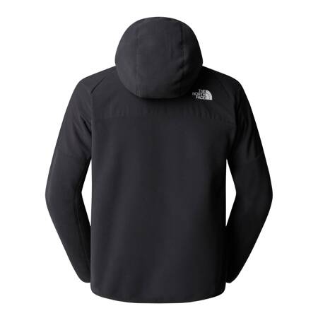 Polar z kapturem męski The North Face GLACIER HEAVYWEIGHT FULL ZIP HD szary NF0A89JJ03B