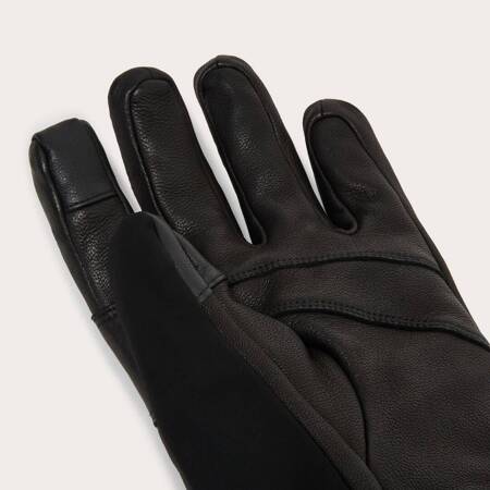 Rękawiczki zimowe męskie Oakley ELLIPSE GOATSKIN GAUNTLET czarne FOS901656-02E