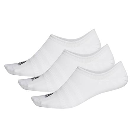 Skarpety Unisex adidas No-Show 3-Pack białe DZ9415