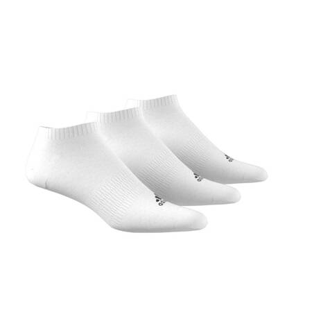 Skarpety unisex adidas CUSHIONED LOW-CUT 3-PACK białe HT3434