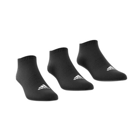 Skarpety unisex adidas CUSHIONED LOW-CUT 3-PACK czarne IC1332