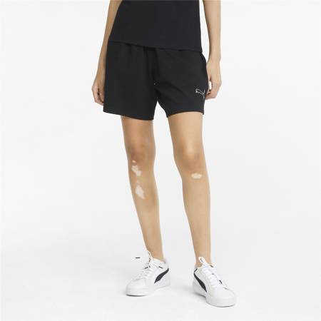 Spodenki damskie Puma HER 7 HIGH-WAIST czarne 84709901