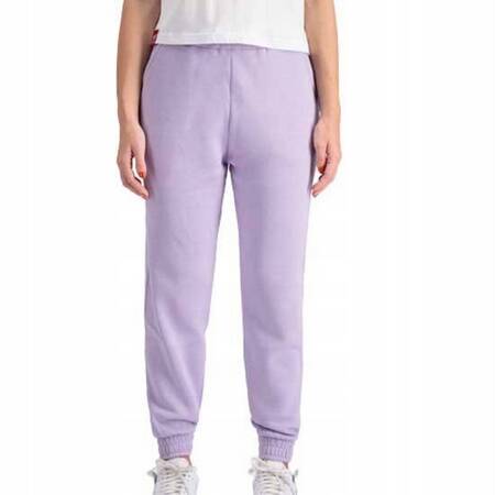 Spodnie dresowe damskie Alpha Industries EMB JOGGER fioletowe 118373-664