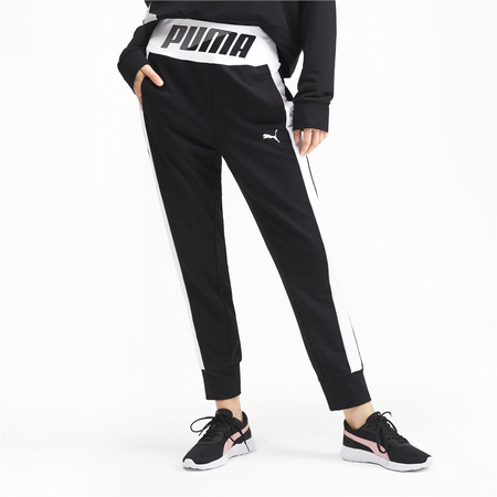 Spodnie dresowe damskie Puma Core Modern Sport Track czarne 58008301