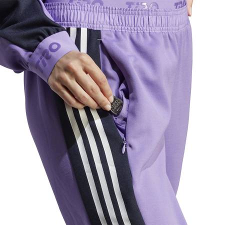 Spodnie dresowe damskie adidas TIRO Suit-up Advanced fioletowe HY3849