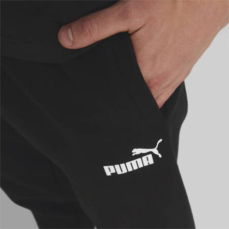 Spodnie dresowe męskie Puma POWER LOGO FL CL czarne 84979601