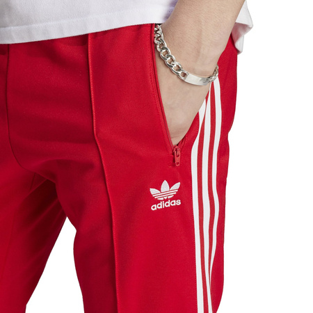 Spodnie dresowe męskie adidas ADICOLOR CLASSICS BECKENBAUER czerwone IM4547