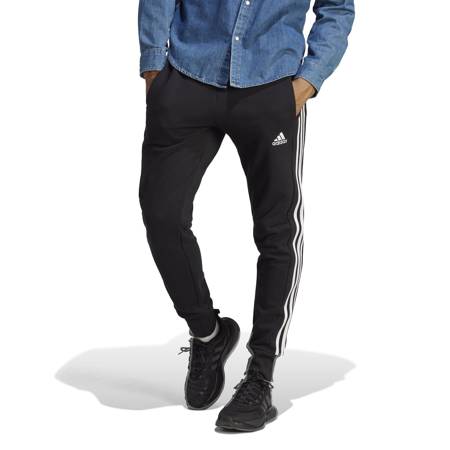 Spodnie dresowe męskie adidas ESSENTIALS 3-Stripes czarne HA4337