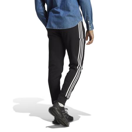 Spodnie dresowe męskie adidas ESSENTIALS 3-Stripes czarne HA4337