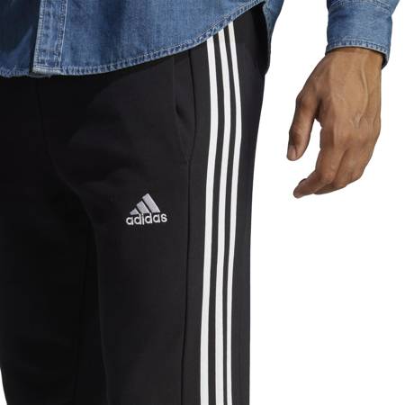 Spodnie dresowe męskie adidas ESSENTIALS 3-Stripes czarne HA4337