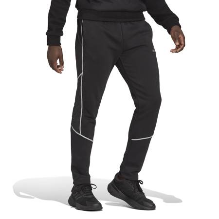 Spodnie dresowe męskie adidas ESSENTIALS REFLECT czarne HL6912