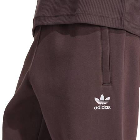 Spodnie dresowe męskie adidas ESSENTIALS brązowe IY7364