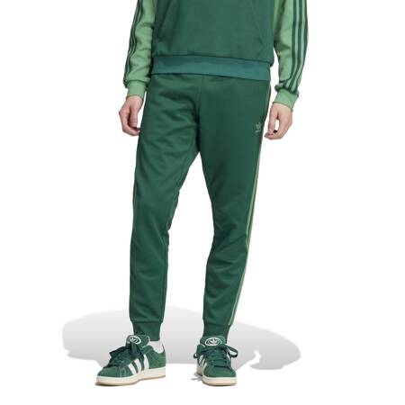 Spodnie dresowe męskie adidas SST zielone IY8729