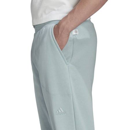 Spodnie dresowe męskie adidas STUDIO LOUNGE niebieskie HU1782