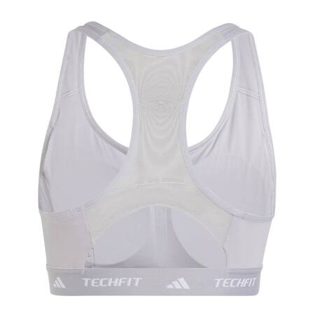 Stanik sportowy damski adidas TECHFIT szary IY9436