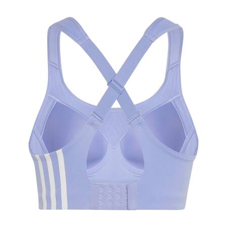 Stanik sportowy damski adidas TLRD IMPACT TRAINING niebieski IW2954