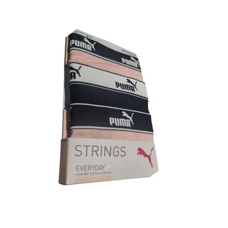 Stringi damskie Puma 2-PACK wielokolorowe 93533706