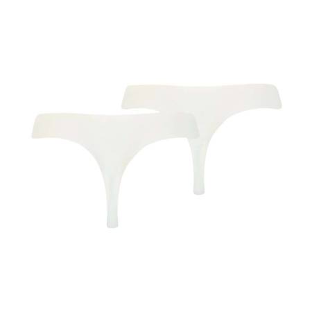 Stringi damskie Puma SEAMLESS 2-PACK białe 93502203