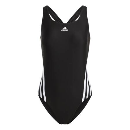 Strój kąpielowy damski adidas 3-STRIPES czarny IB5986