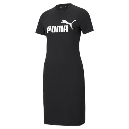 Sukienka damska Puma ESSENTIALS SLIM czarna 58691001