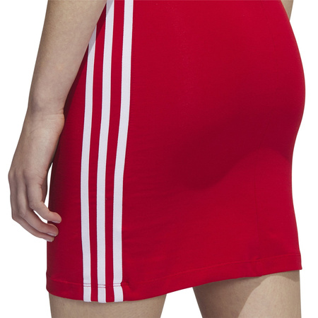 Sukienka damska adidas ADICOLOR CLASSICS TIGHT czerwona IB7402