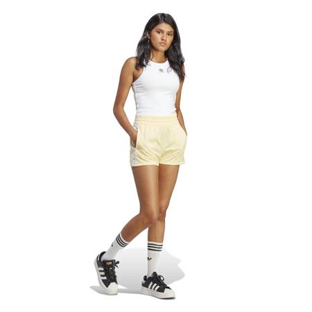Szorty damskie adidas Originals 3-Stripes żółte IB7425