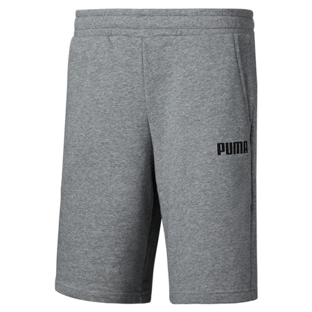 Szorty męskie Puma ESS SWEAT 10'' BERMUDAS TR szare 84724002