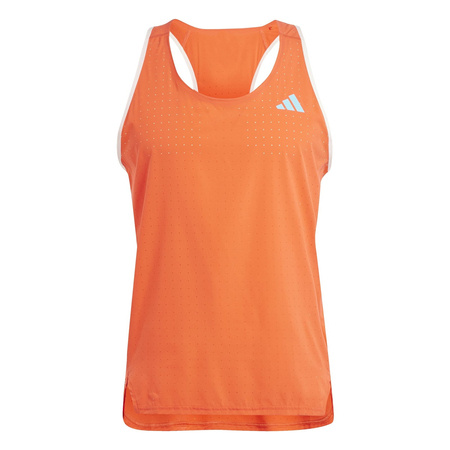 Tank top męski adidas ADIZERO RUNNING czerwony IQ4926