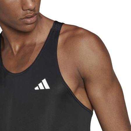 Tank top męski adidas OWN THE RUN czarny HM8437