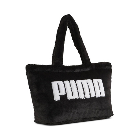 Torba sportowa damska Puma CORE FUR SHOPPER czarna 09065601