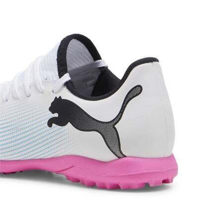 Turfy dziecięce Puma FUTURE 7 PLAY JR białe 10773701