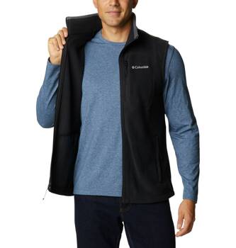 Bezrękawnik męski Columbia FAST TREK FLEECE czarny 1460001010