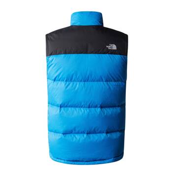 Bezrękawnik puchowy męski The North Face DIABLO niebieski NF0A4M9KKPI